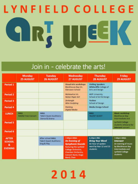 Arts Week poster 2014(copy)